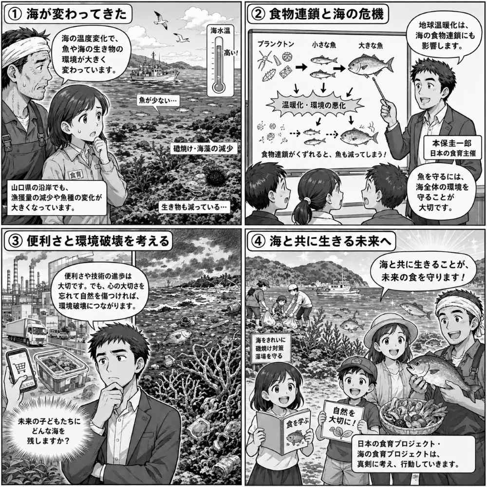 日本の食育 地球温暖化に思うこと