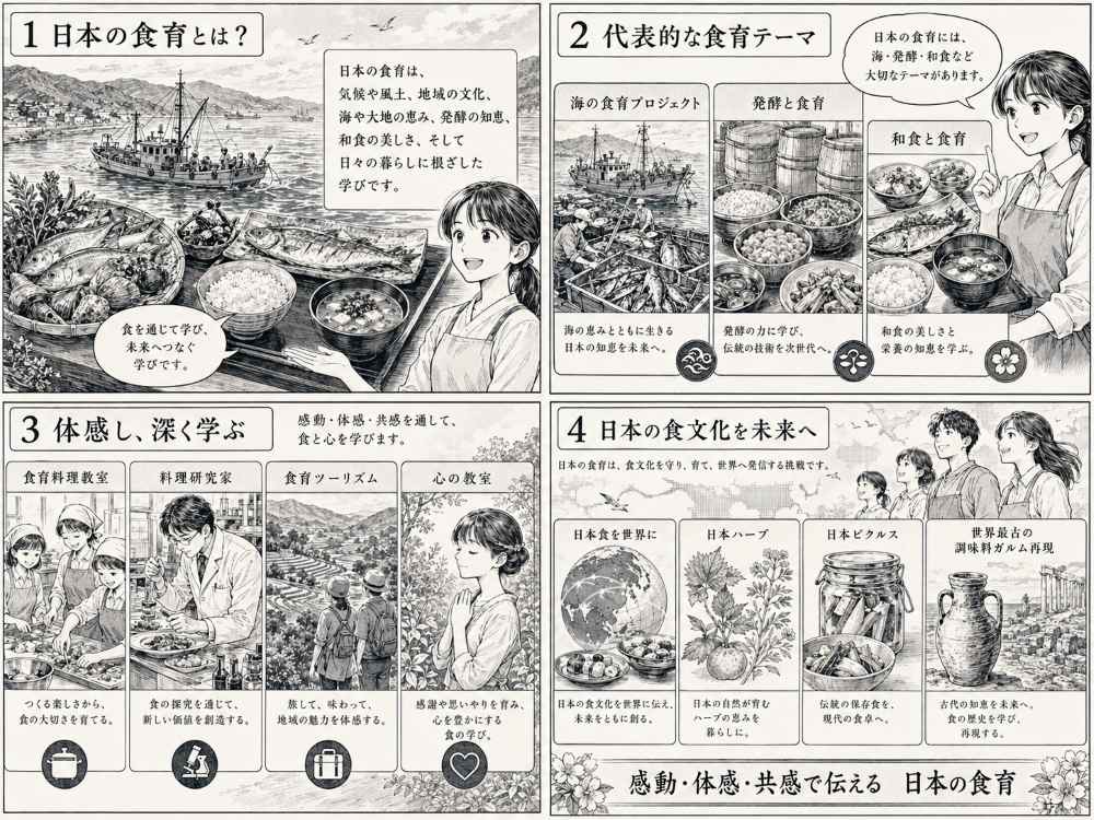 日本の食育プロジェクトとは