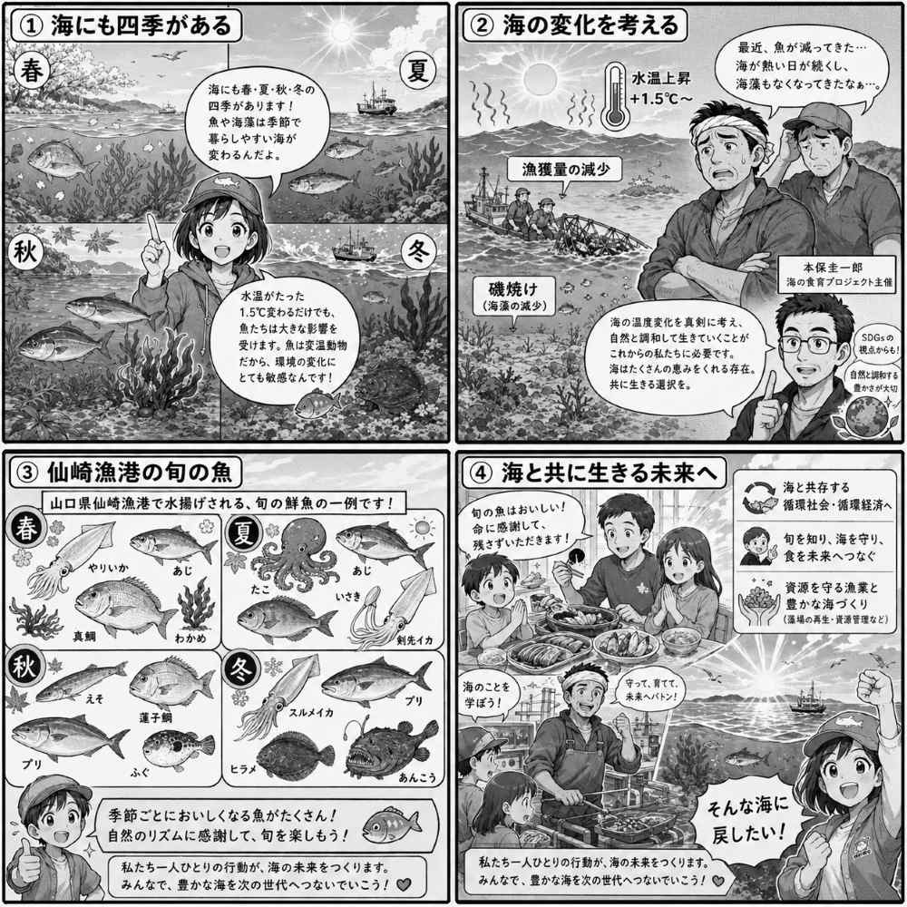 海の四季とは