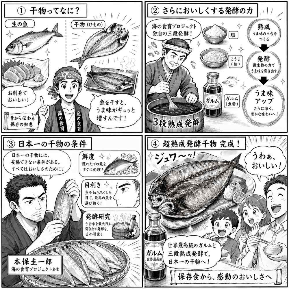 超熟成発酵干物 日本一の干物 魚の干物とは